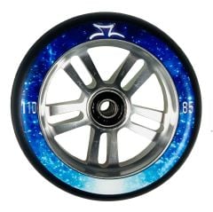 AO Nebula 110mm 85A Silver Titen Abec 9 Rulmanlı Scooter Tekerleği
