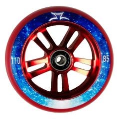AO Nebula 110mm 85A Red Titen Abec 9 Rulmanlı Scooter Tekerleği