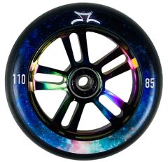 AO Nebula 110mm 85A Oilslick Titen Abec 9 Rulmanlı Scooter Tekerleği