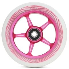AO Pentacle 115mm 88A  Pink Titen Abec 9 Rulmanlı Scooter Tekerleği