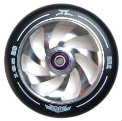 AO Spiral 125mm 88A Silver Titen Abec 9 Rulmanlı Scooter Tekerleği