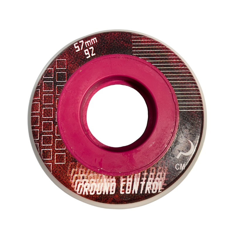 Ground Control CM Earth White 57mm/92A 4'lü Agresif Paten Tekerleği