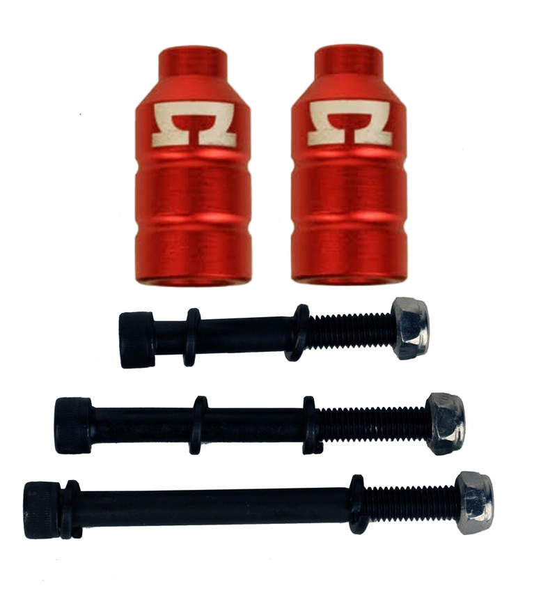 AO Double Peg Kit Red Stunt Scooter Ayaklık
