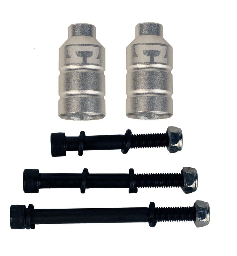 AO Double Peg Kit Silver Stunt Scooter Ayaklık