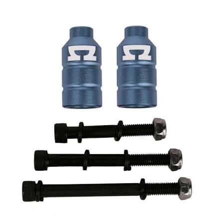 AO Double Peg Kit Blue Stunt Scooter Ayaklık