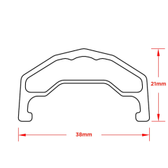 Cinema Reynolds Çember (Kırmızı)
