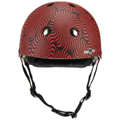 Pro Tec Low Pro Certified Spitfire Signature Red Swirl Kask