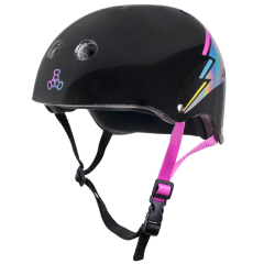 Triple Eight The Certified Sweatsaver Black Hologram Kask