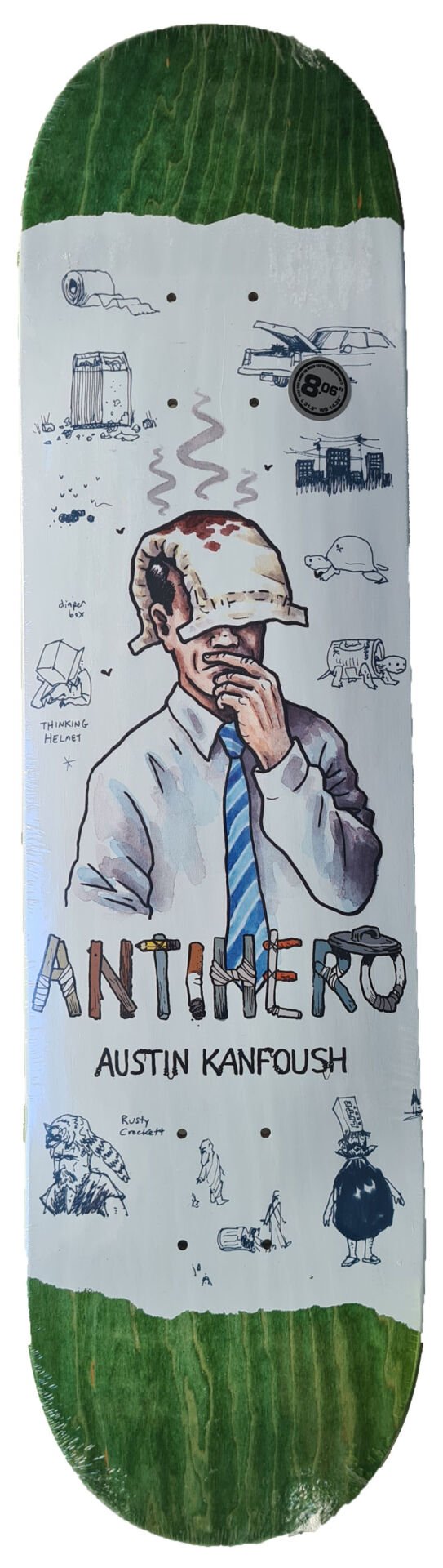 Antihero Kanfoush Recycling 8.06 Kaykay Tahtası