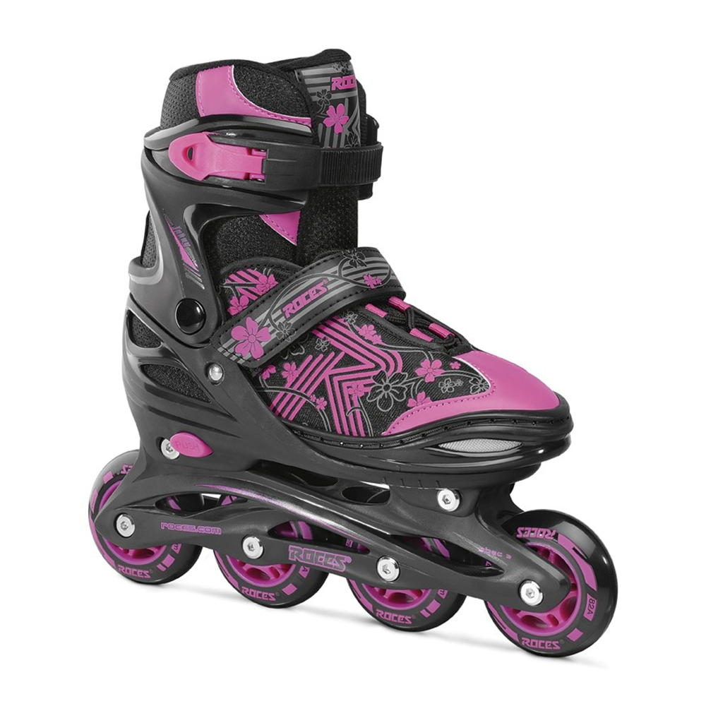 Roces Jokey Girl 3 Black Pink Ayarlanabilir Çocuk Pateni