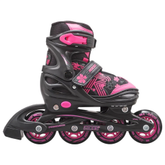 Roces Jokey Girl 3 Black Pink Ayarlanabilir Çocuk Pateni
