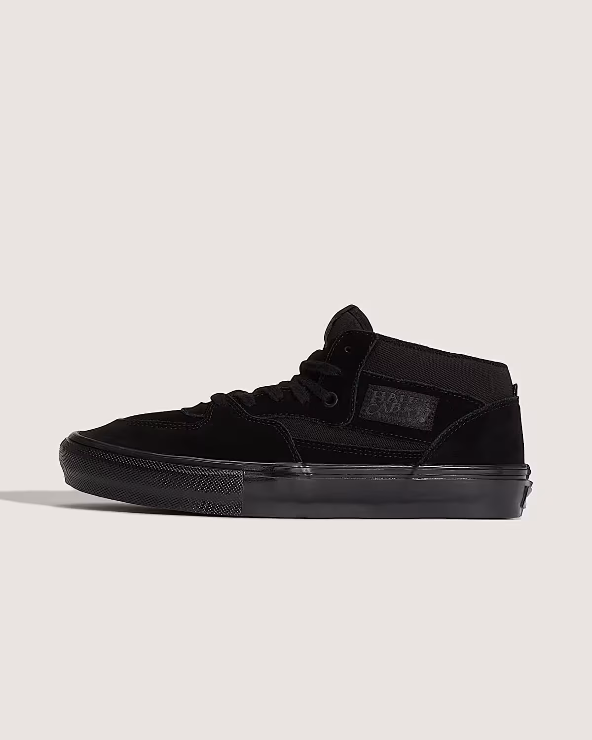 Vans Skate Half Cap Wafflecup Black Black Ayakkabı