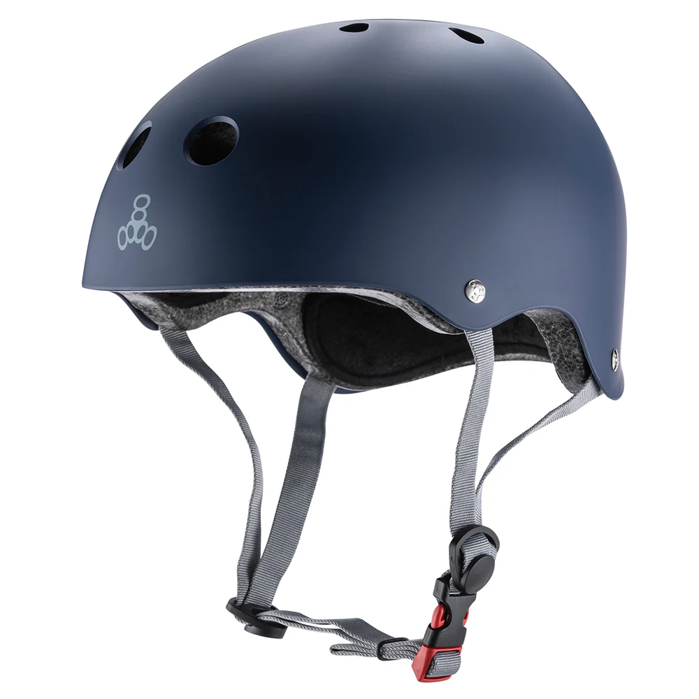 Triple Eight Dual Certified Blue Matte Kask