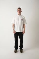 Rollie Whats Up Doc Ekru Oversize T-Shirt