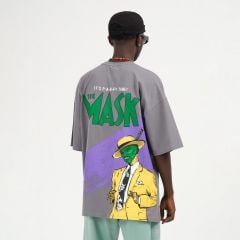Rollie Mask Oversize Füme T-Shirt