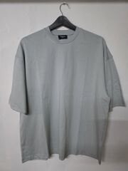 Jacey Jace Basic Oversize Boyama Gri T-Shirt