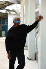 Rollie Basic Siyah Oversize Sweatshirt