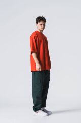 Jacey Jace Daffy Duck Oversize Orange T-Shirt