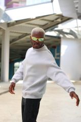 Rollie Basic Gri Oversize Sweatshirt