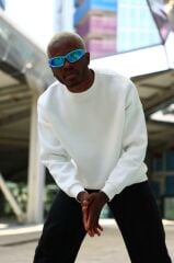 Rollie Basic Ekru Oversize Sweatshirt