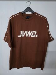 Jacey Jace JVWD Oversize Kahverengi T-Shirt