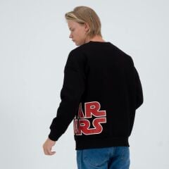 Rollie Star Wars Siyah Oversize Sweartshirt