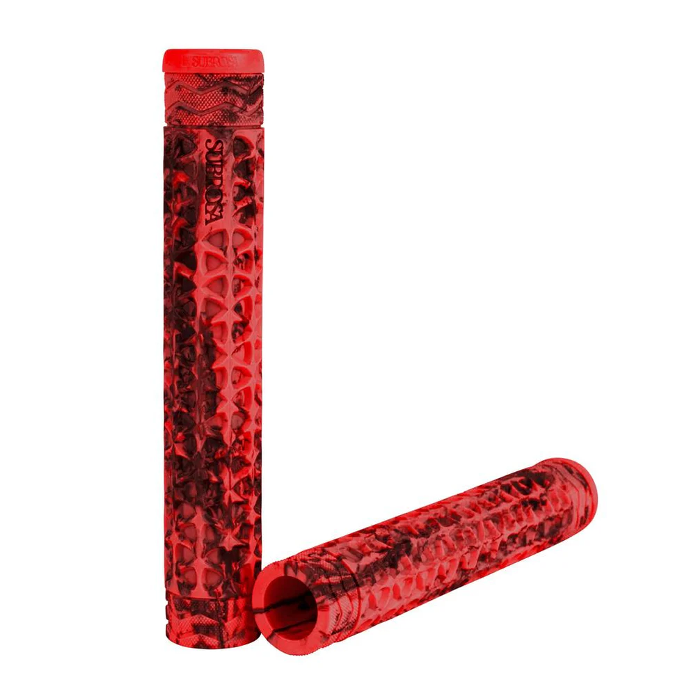 Subrosa Sawtooth Red Black Swirl Elcik