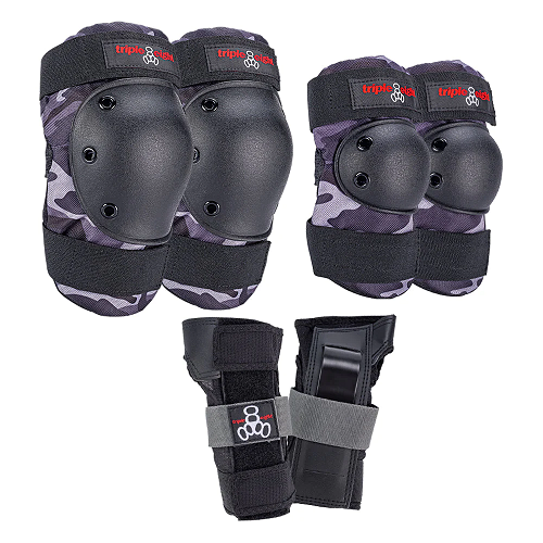 Triple Eight Saver Series Camo Dizlik Dirseklik Bileklik Seti