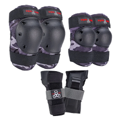 Triple Eight Saver Series Camo Dizlik Dirseklik Bileklik Seti