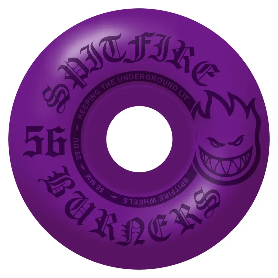 Spitfire WHL Burner Purple 56mm 99Du Kaykay Tekerleği