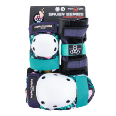 Triple Eight Saver Series Floral Dizlik Dirseklik Bileklik Seti