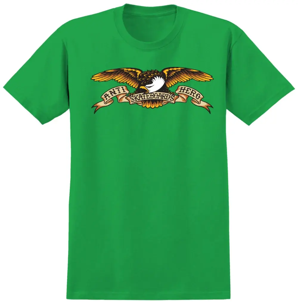 Antihero Eagle Logo Kelly Green T-Shirt