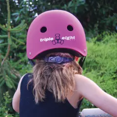 Triple Eight Lil 8 Neon Pink Matte Jr Çocuk Kask