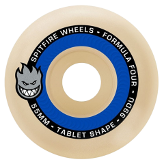 Spitfire F4 Tablet Natural 55mm 99Du Kaykay Tekerleği