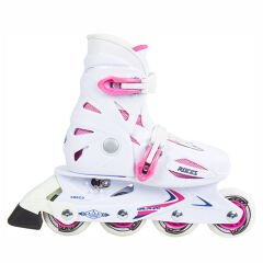 Roces Orlando III White Pink Ayarlanabilir Çocuk Pateni