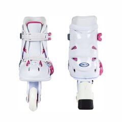 Roces Orlando III White Pink Ayarlanabilir Çocuk Pateni