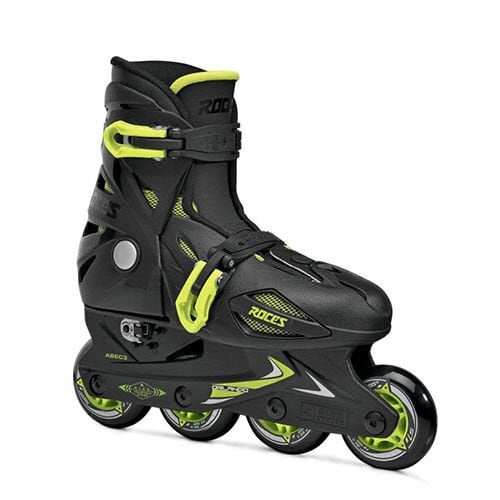 Roces Orlando III Black Lime Ayarlanabilir Çocuk Pateni