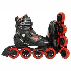 Roces Moody Boy Tif Black Sport Red Ayarlanabilir Çocuk Pateni