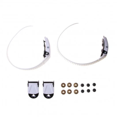 Razors Skate Buckle White Paten Tokası