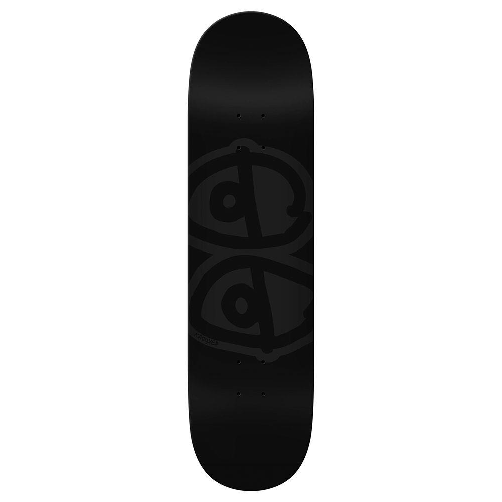 Krooked Team Eyes Black 8.5 Kaykay Tahtası