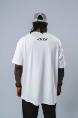 Jacey Jace Super Mario Oversize Beyaz T-Shirt