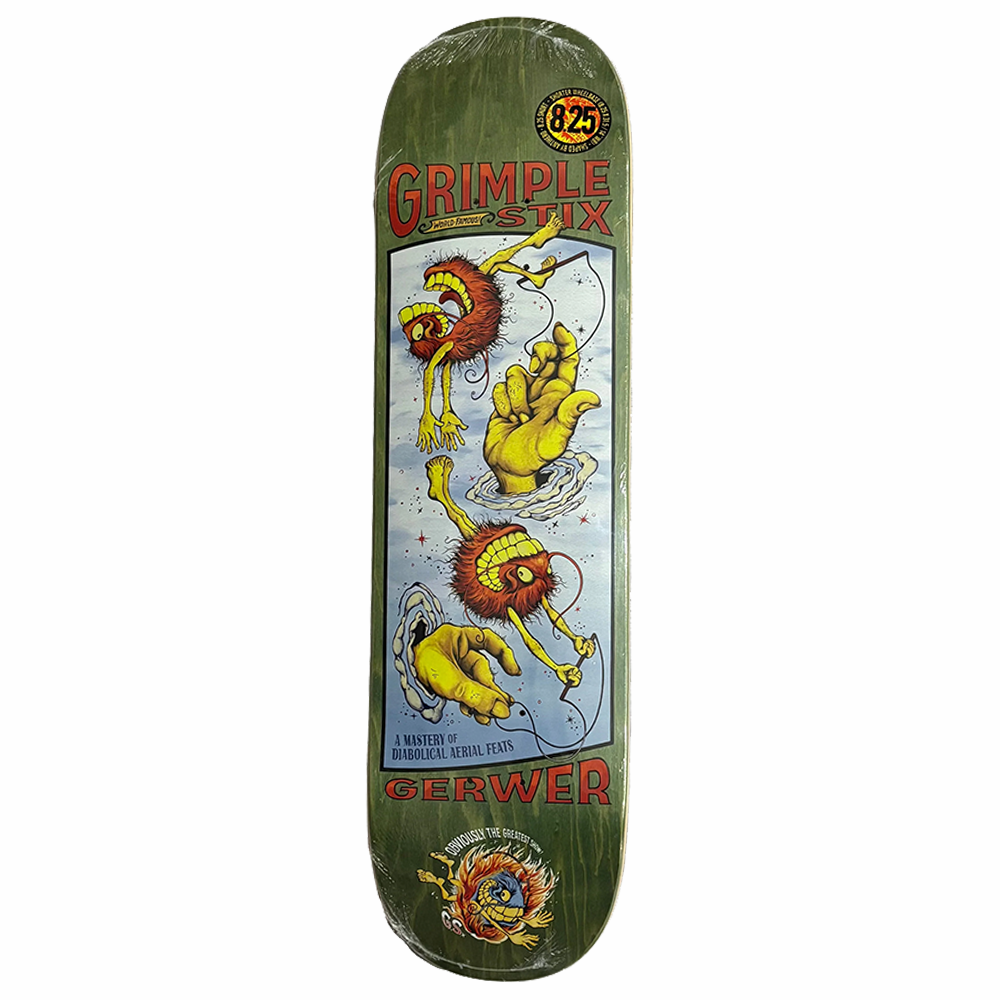 Antihero Grimple Stix Gerwer Obvious Greats  8.25 Kaykay Tahtası