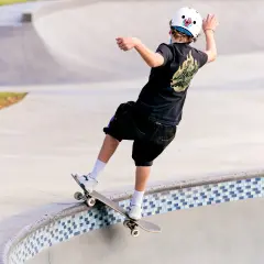 Pro Tec Low Pro Certified Santa Cruz Signature Gloss White Kask