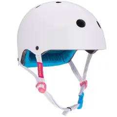 Pro Tec Low Pro Certified Santa Cruz Signature Gloss White Kask