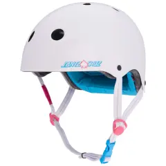 Pro Tec Low Pro Certified Santa Cruz Signature Gloss White Kask