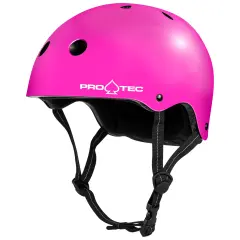 Pro Tec Low Pro Certified Gloss Pink Kask