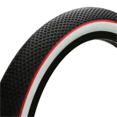 Cult x Vans 18'' x 2.40'' Black White Wall Red Stripe Dış Lastik