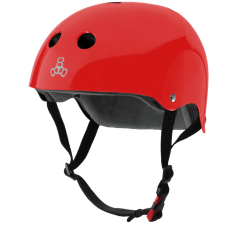 Triple Eight The Certified Sweatsaver Red Glossy Kask