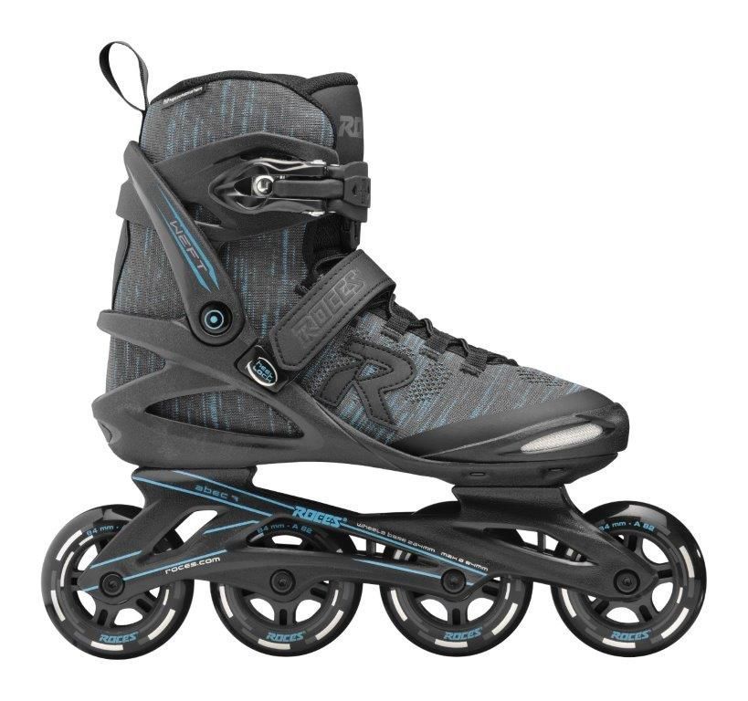 Roces Weft Thread Black Blue Fitness Paten