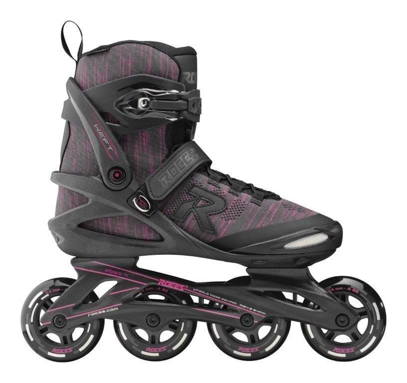 Roces Weft Thread Black Fuchsia Fitness Paten